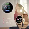 LIGE - Smart Watch - kolorowy ekran - pełny dotyk - fitness tracker - ciśnienie krwi - wodoodporny - unisexInteligentne zużycie