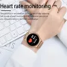 LIGE - Smart Watch - kolorowy ekran - pełny dotyk - fitness tracker - ciśnienie krwi - wodoodporny - unisexInteligentne zużycie