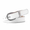 Luxe leren riem - met lichtmetalen gespRiemen