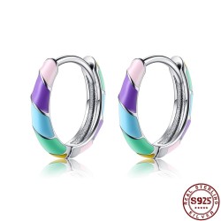 Colourful earrings for women sterling silver - valentines day gift