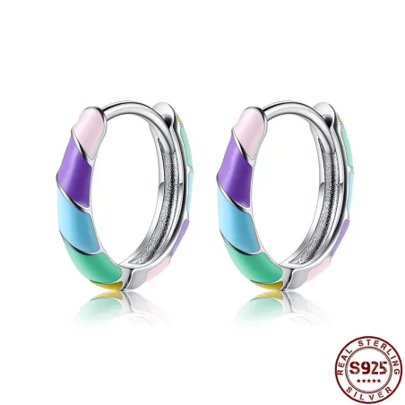 AretesColourful earrings for women sterling silver - valentines day gift