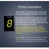 Partes de motosMotorcycle meter - speed display