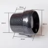 Miernik obrotomierza z diodą LED - 3 3/4" 12V - manometr samochodowy - 0-8000 obr/min - węgiel - 3,75 cala 95mmStyling parts