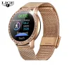 LIGE - Smart Watch - kolorowy ekran - pełny dotyk - fitness tracker - ciśnienie krwi - wodoodporny - unisexInteligentne zużycie