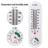Termometr wiszący ścienny - miernik temperatury / wilgotności - wewnętrzny / zewnętrzny - 23cmTermometry