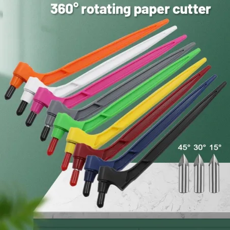 360 Rotationsklinge - Schneide- / Tranchiermesser - Ersatzklingen - DIY Bastelwerkzeug