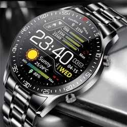 Luxuriöse Smart Watch - Pulsmesser - Blutdruck - Wasserdicht - iOS Android