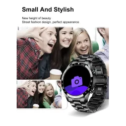 LUIK - Smart Watch - touchscreen - fitnesstracker - bloeddruk - waterdicht - Bluetooth - Android iOSSmart-Wear