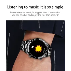 LIGE - Smart Watch - Touchscreen - Fitness Tracker - Blutdruck - Wasserdicht - Bluetooth - Android iOS