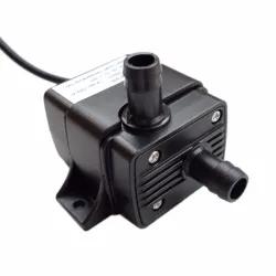 Mini nedsenkbar vannpumpe - vanntett - med USB-tilkobling - lavt støynivå
