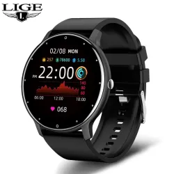Smart watch for men - touch screen - waterproof - bluetooth