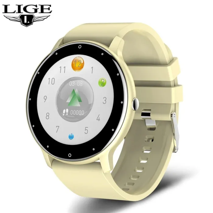 Smart watch for men - touch screen - waterproof - bluetooth