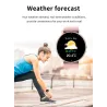 LIGE - Smart Watch - Full-Touchscreen - Fitness-Tracker - Blutdruck - Wasserdicht - Bluetooth - Android IOS