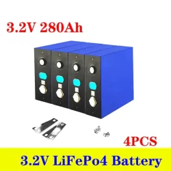 LiitoKala - LiFePo4 batterij - 3.2V - 280Ah - oplaadbaar - voor elektrische auto'sAuto