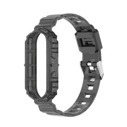 Przezroczysty silikonowy pasek - do Xiaomi Mi Band 5 / 6 / 6 NFCInteligentne zużycie