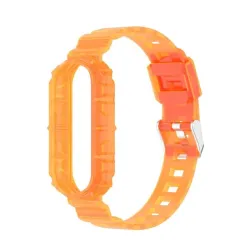 Przezroczysty silikonowy pasek - do Xiaomi Mi Band 5 / 6 / 6 NFCInteligentne zużycie
