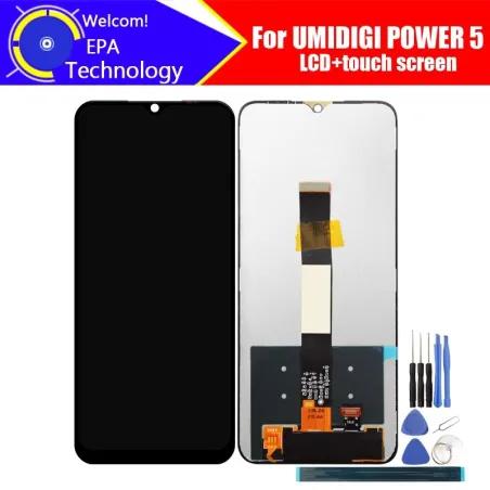 UMIDIGI POWER 5 - wyświetlacz LCD - digitizer z ekranem dotykowym - panel szklany - narzędzia - klej - oryginałCzęści