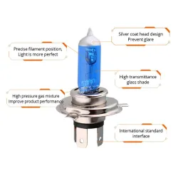 Luces halógenasHalogen bulb - H7 - H4/9003/HB2 Hi/Lo - 12V - car / motorcycle headlight lamp