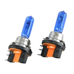 Samochodowa żarówka halogenowa - H15 - 6000K zimna biel - 12V 15/55W - DRL - 2 sztukiŚwiatła do jazdy dziennej (DRL)