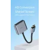 HDMI-compatibel naar VGA-adapter - micro-USB - met video-/audiovoeding - 1080PAudio
