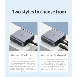 HDMI-compatibel naar VGA-adapter - micro-USB - met video-/audiovoeding - 1080PAudio