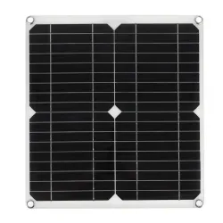 Panel słoneczny - 100W - podwójny USB 12V/5V - z kontrolerem - wodoodporny - ładowarka bateriiPaneli słonecznych