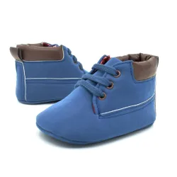 Säuglings- / Babyerstschuhe - für Jungen / Mädchen - weiches Leder - rutschfest