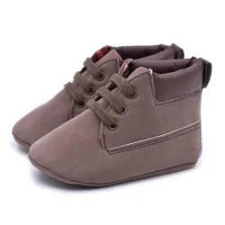 Säuglings- / Babyerstschuhe - für Jungen / Mädchen - weiches Leder - rutschfest
