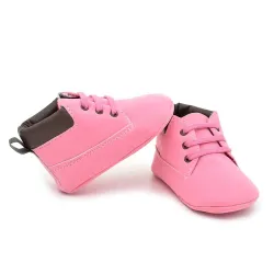 Infant / baby first shoes - for boys / girls - soft leather - anti-slip