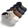 Erste Schuhe aus Babyleder - rutschfest - knöchellang