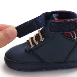 Leren babyschoenen - antislip - enkellengteSchoenen