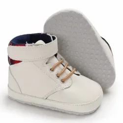 Leren babyschoenen - antislip - enkellengteSchoenen