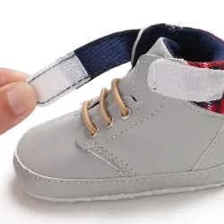 Leren babyschoenen - antislip - enkellengteSchoenen