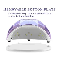Profesjonalna suszarka do paznokci - Lampa UV - 78W - 39 LED - Wyświetlacz LCD - aurora designSuszarka do paznokci