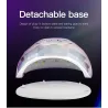 Profesjonalna suszarka do paznokci - Lampa UV - 78W - 39 LED - Wyświetlacz LCD - aurora designSuszarka do paznokci