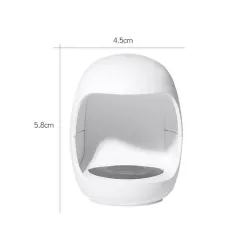 Mini suszarka do paznokci UV - 3W - USB - LED - w kształcie jajkaSuszarka do paznokci