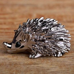 Vintage brooch with a hedgehog - 12 piecesBrooches