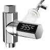 Wassertemperaturmesser - Thermometer - LED-LCD-Display - 360 Grad drehbar - für Dusche / Badewanne