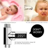 Water temperature meter - led display - 360 degrees rotation for shower