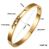 Elegante armband - met verschuifbare strassteentjes - roestvrij staalArmbanden