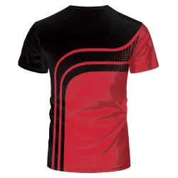 Sports t shirts for men/women - 3d digital design - short sleeve - slim fit