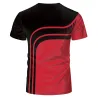 Sports short sleeve t-shirt - 3D digital print - Slim