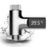 Water temperature meter - led display - 360 degrees rotation for shower