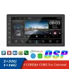 Universelles Autoradio - MP5-Player - 2 Din - Android - Bluetooth - GPS - MirrorLink - Touchscreen - Kamera