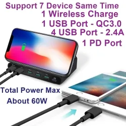 Multi wireless fast charger