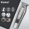 Kemei - tondeuse à cheveux professionnelle - sans fil - avec affichage numérique à LED