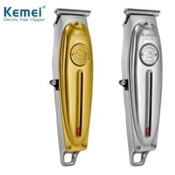 Kemei - máquina de cortar cabelo profissional - aparador - sem fio