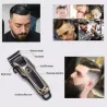 Kemei - professionell hårtrimmer - sladdlös - med LED-display