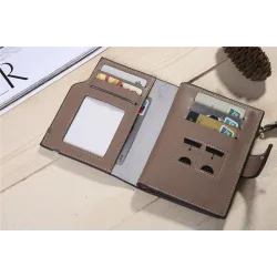 Klasyczny portfel retro - etui na karty - z zamkiem błyskawicznymPortfele