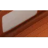 Elegancki długi portfel retro - z zamkiem - wydrążony wzór - skóraPortfele